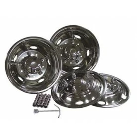 2 Go Industries Wheel Simulator Stainless Steel Rear - Set of 4 - 1954