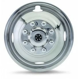 5 Dicor Corp. Wheel Simulator Stainless Steel Front - Single - FL60-59-FWC