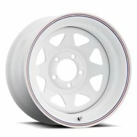 6 Carlisle Steel Wheel - 15 Diameter with 6x5.50 Bolt Pattern